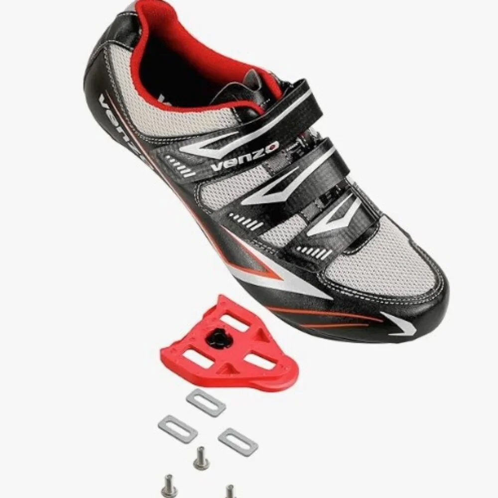 Venzo Cycling Shoes with Delta Clips Peloton Compatible